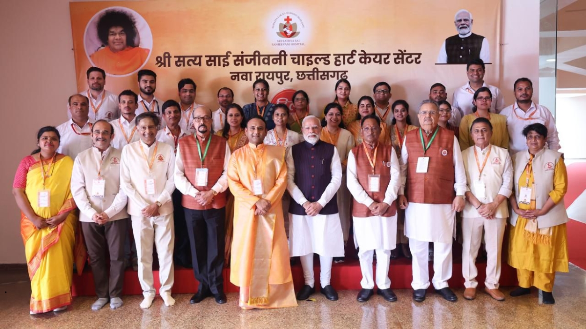 Honourable Prime Minister Shri Narendra Modi Graces the Largest Gathering of Paediatric Cardiac Surgery Patients at Nava Raipur TBT