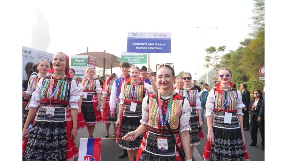 Parul University Successfully Hosts the 3rd Edition of Its International Folklore Festival, Uniting 30 Nations in a Powerful Celebration of Global Harmony TBT
