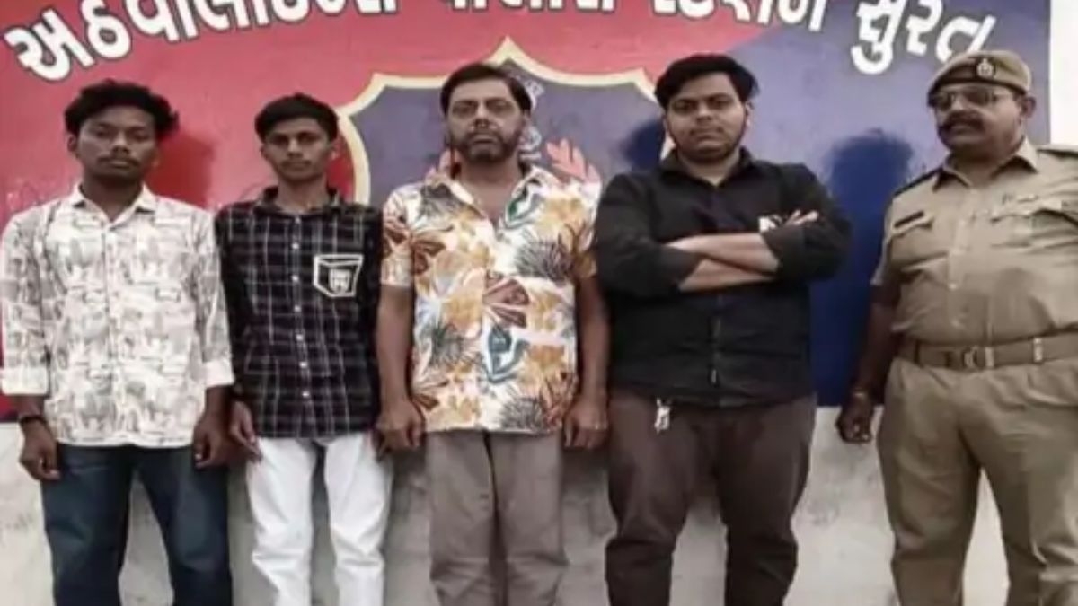 Amazon courier theft case in Surat, the blunt times