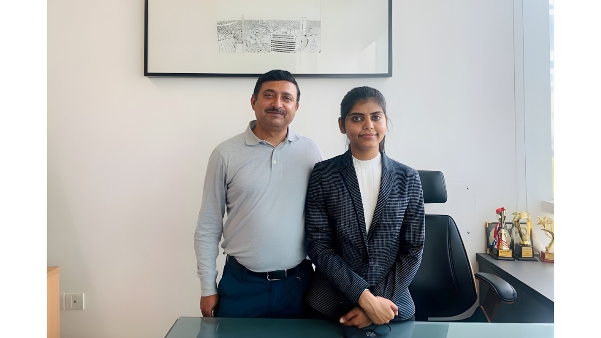 CA Jambukeswaran Jambukeswaran, Managing Director & CEO, and Leesha Arya, COO & Co-founder, JJ TAX, highlighting the company’s decade-long vision powered by Uniqey. - TBT