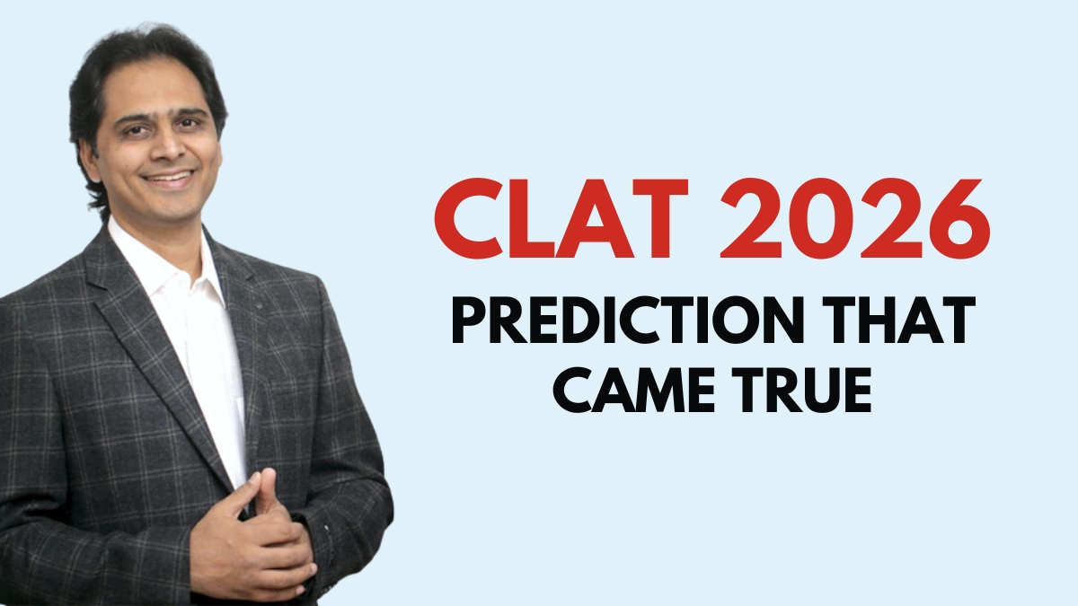 The Only CLAT 2026 Prediction That Came True: Sagar Joshi’s Viral Exam-Day Philosophy - TBT