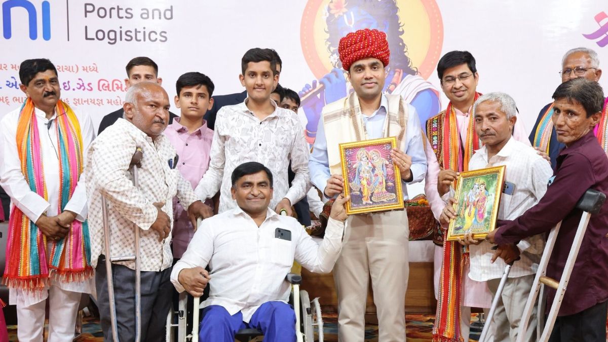 Adani Shrimad Bhagwat Saptah in Kutch, the blunt times