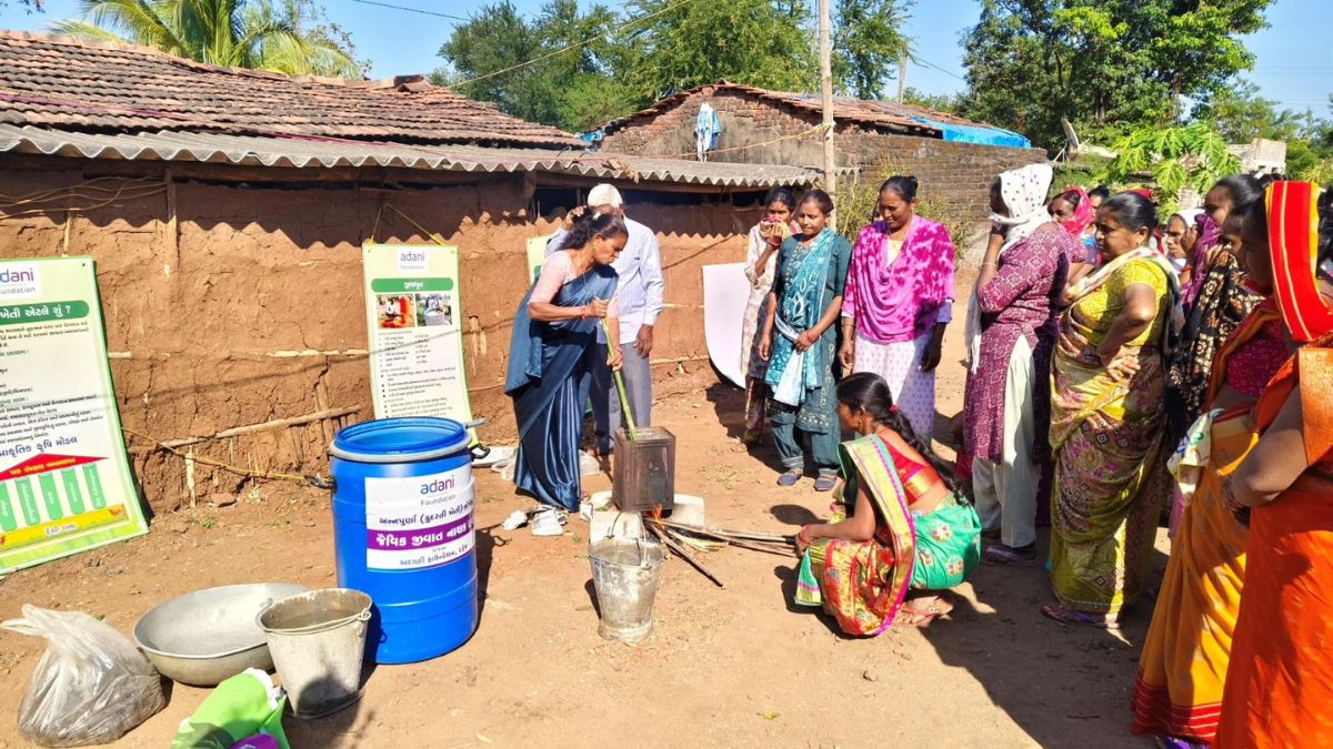 Natural farming training for tribal farmers, the blunt times