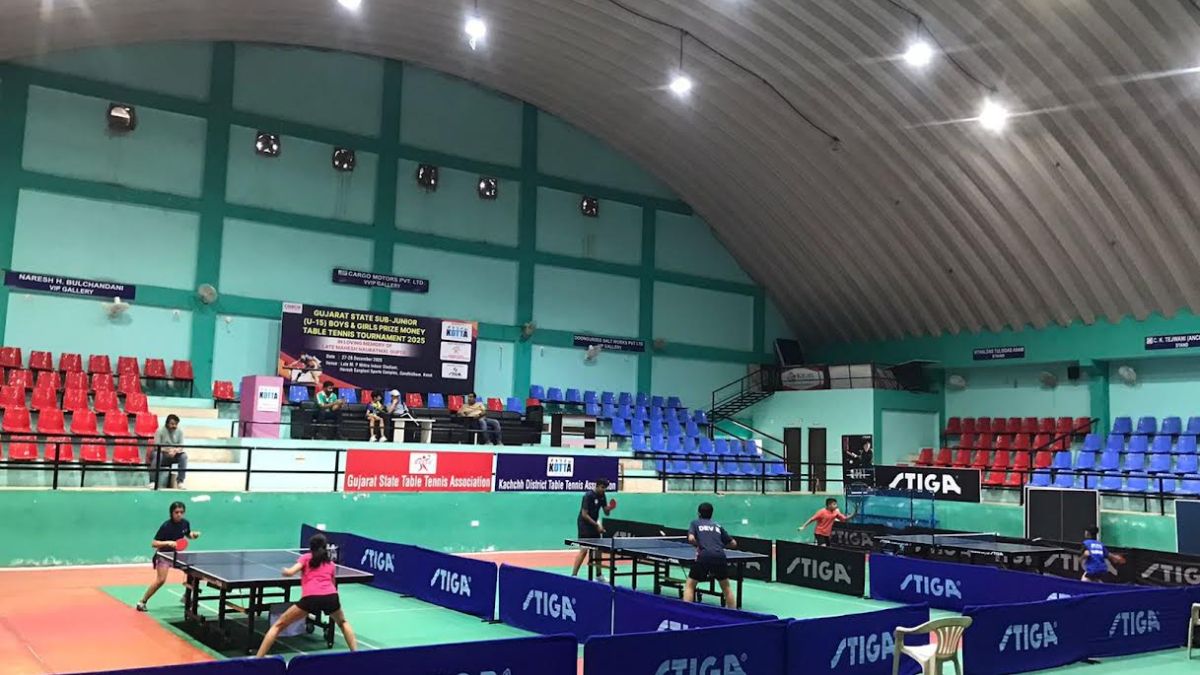 Cosco Gujarat State Prize Money Table Tennis Tournament 2025, the blunt times