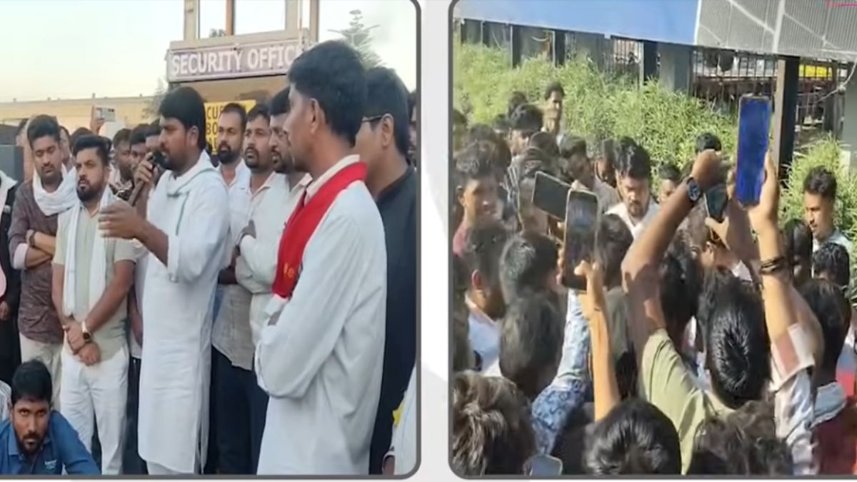 Goldi Solar workers protest strike, the blunt times