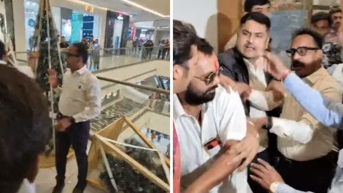 Christmas tree vandalism Gujarat, the blunt times