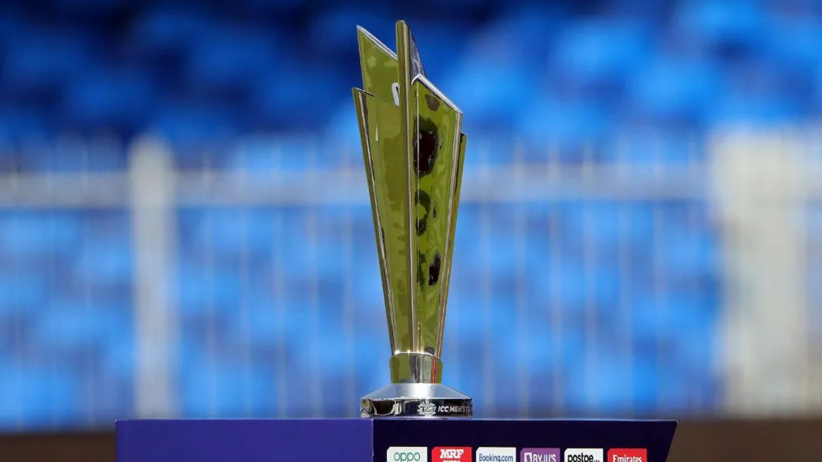 ICC T20 World Cup Trophy Ahmedabad, the blunt times