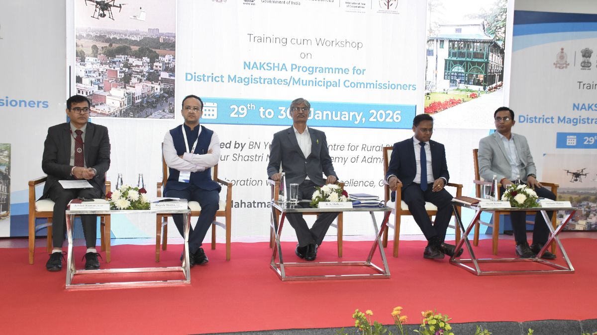 NAKSHA Programme urban land survey, the blunt times