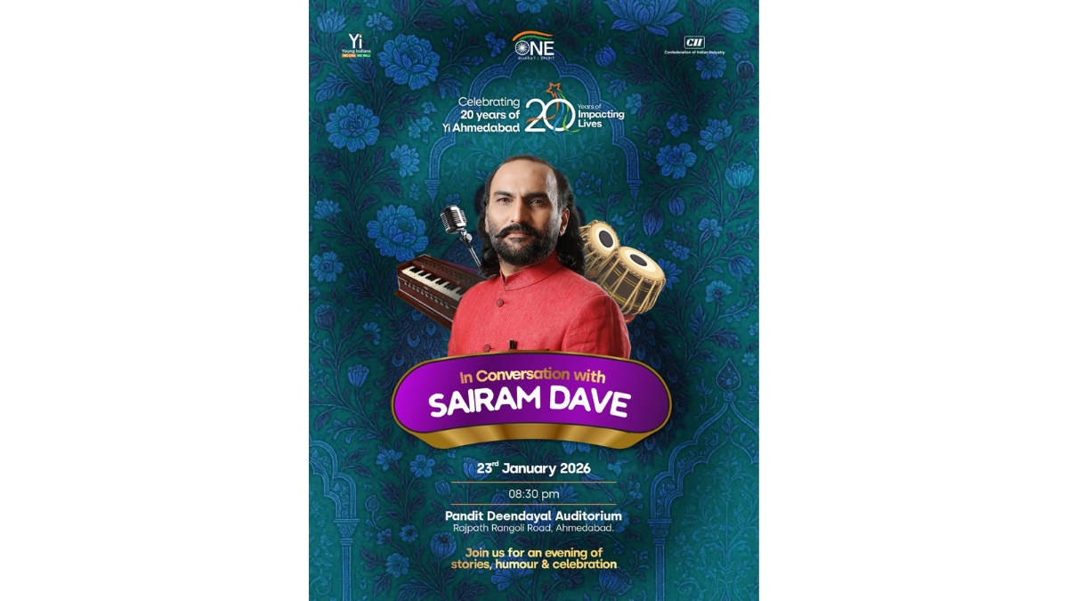 Yi Ahmedabad to mark 20 years with an evening of humour and reflection featuring Sairam Dave -TBT
