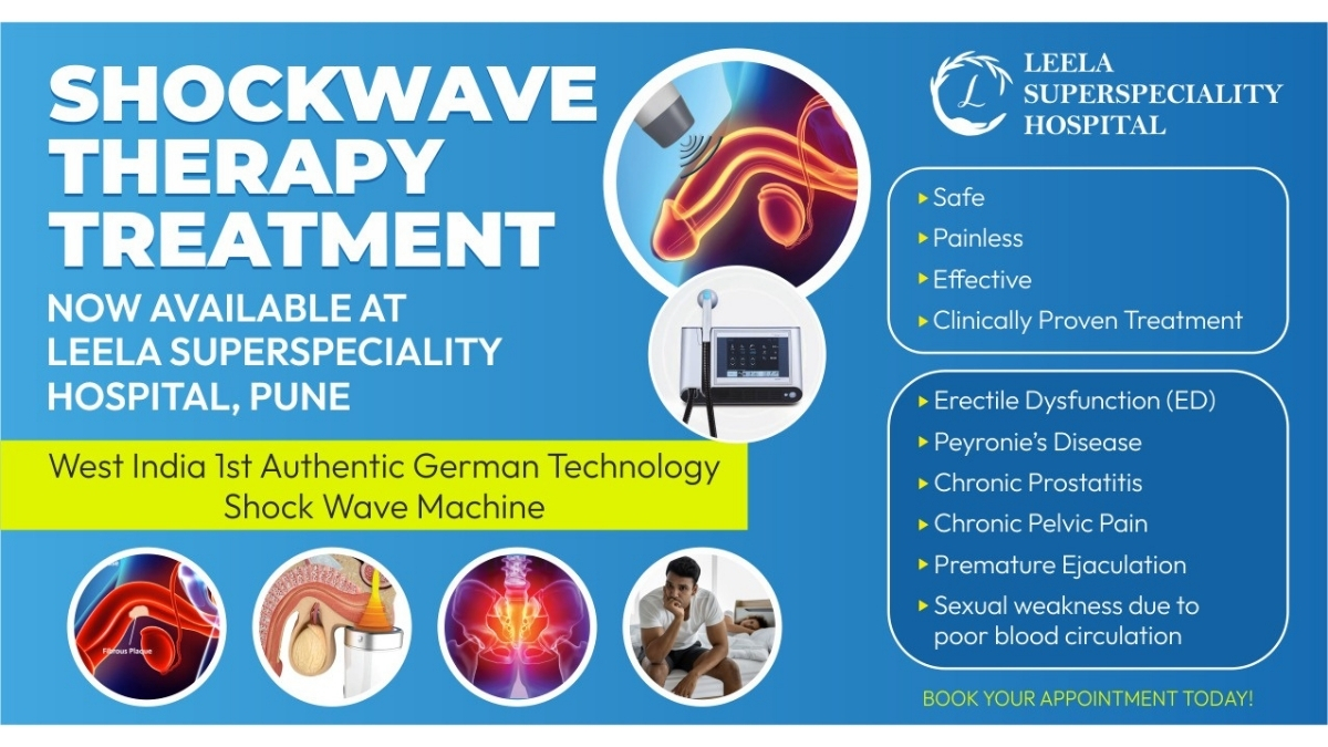 Shockwave Therapy in Pune: Advanced European-Standard Treatment for Men’s Andrology Problems-TBT