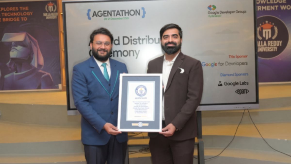 Hyderabad Shatters Global Records: Google Developer Groups Hyderabad Set New Milestone with World’s Largest Agentic AI Hackathon-TBT