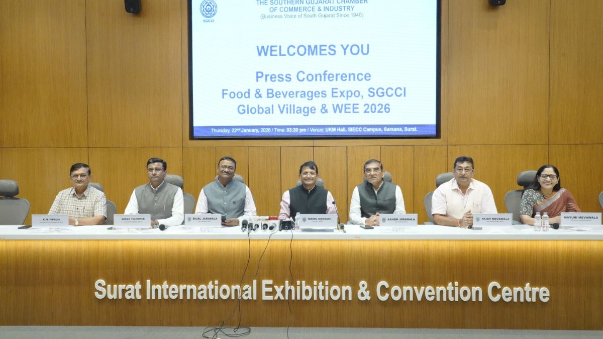 SGCCI Global Village exhibition Surat, the blunt times