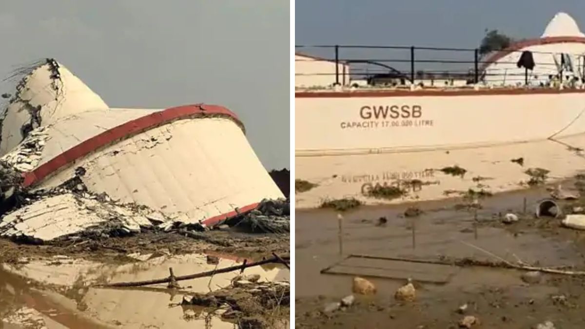 Gujarat water tank collapse, the blunt times