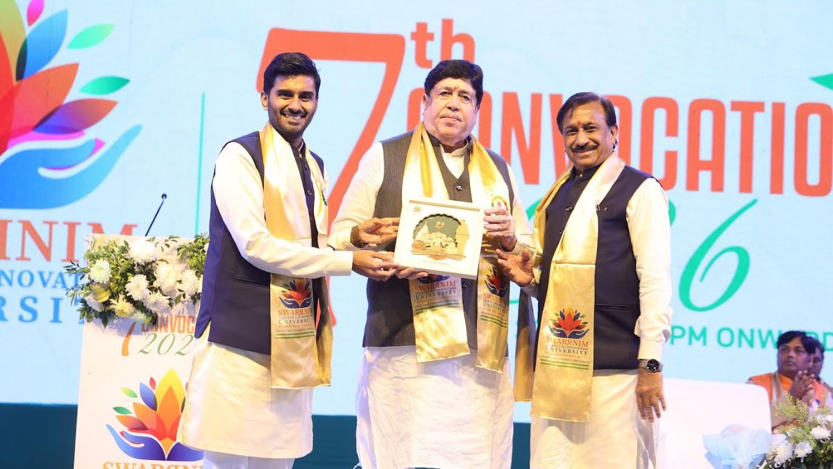 Swarrnim University Convocation 2026, the blunt times