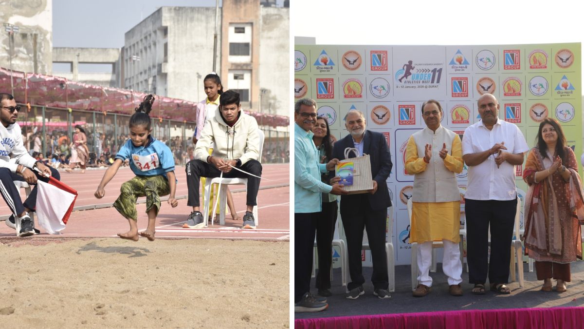 Surat U-11 athletics meet Gujarat, the blunt times