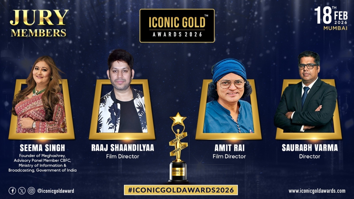 Seema Singh, Raaj Shaandilyaa, Amit Rai and Saurabh Varma Esteemed Jury Members for Iconic Gold Awards 2026-TBT