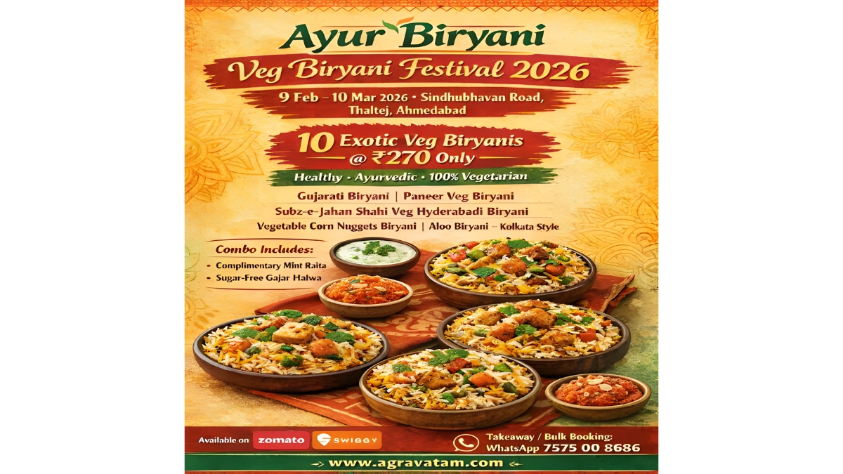 Ayur Biryani Festival 2026: Celebrating Heritage, Health, and Taste in Ahmedabad-TBT