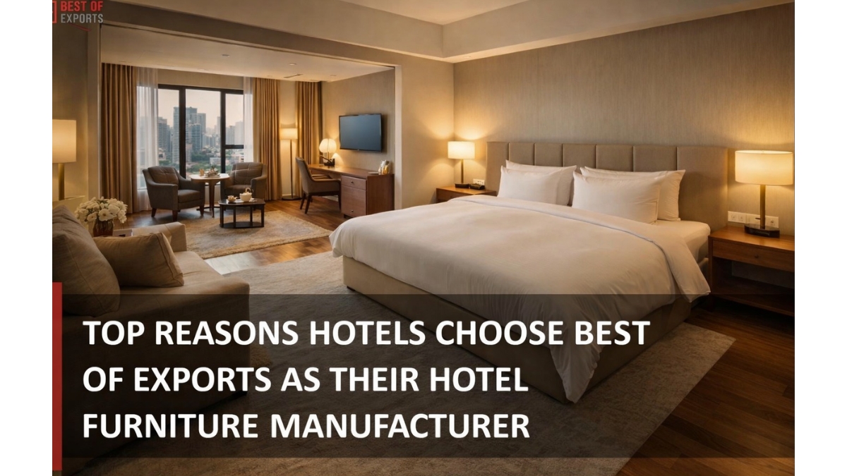 Top Reasons Hotels Choose Best of Exports as Their Hotel Furniture Manufacturer-TBT