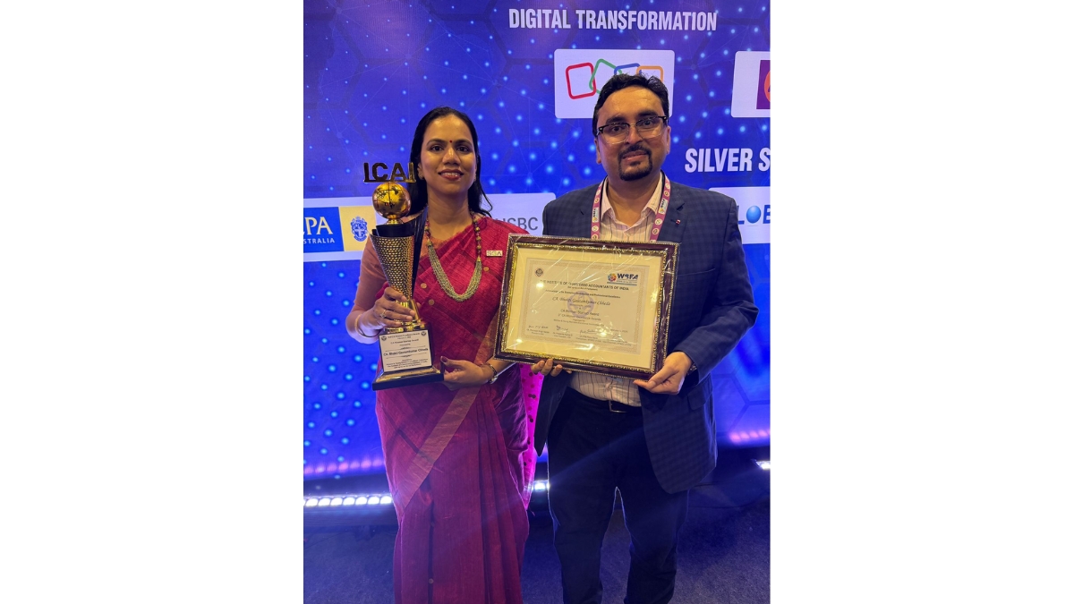 CA Women Excellence Award 2025 Honours Bhakti Gautam Chheda for Leadership Beyond Balance Sheets-TBT