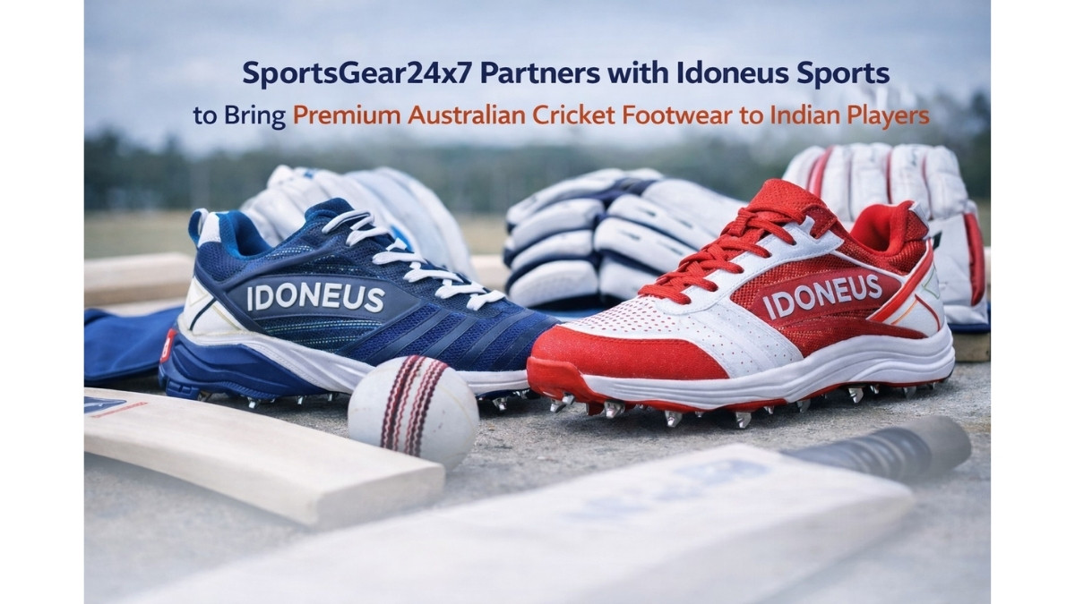 SportsGear24x7 Partners with Idoneus Sports to Bring Premium Australian Cricket Footwear to Indian Players-PNN