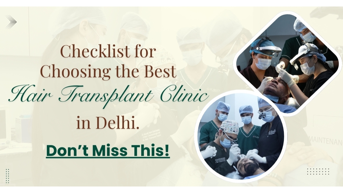 How to Choose the Best Hair Transplant Clinic in Delhi, India?-TBT