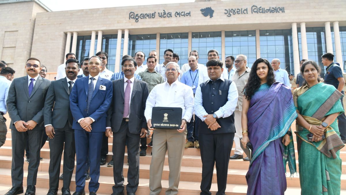 Gujarat Budget 2026-27 Ahmedabad Olympic Ready City textile policy, the blunt times