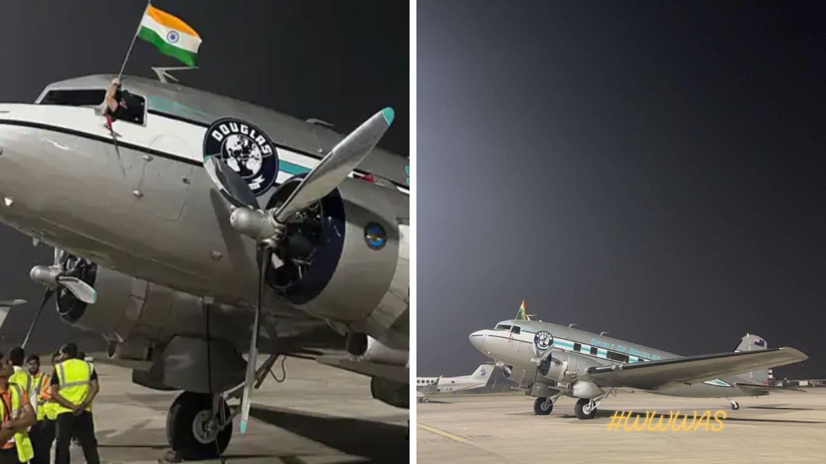 Douglas DC-3 Spirit of Douglas world tour, the blunt times