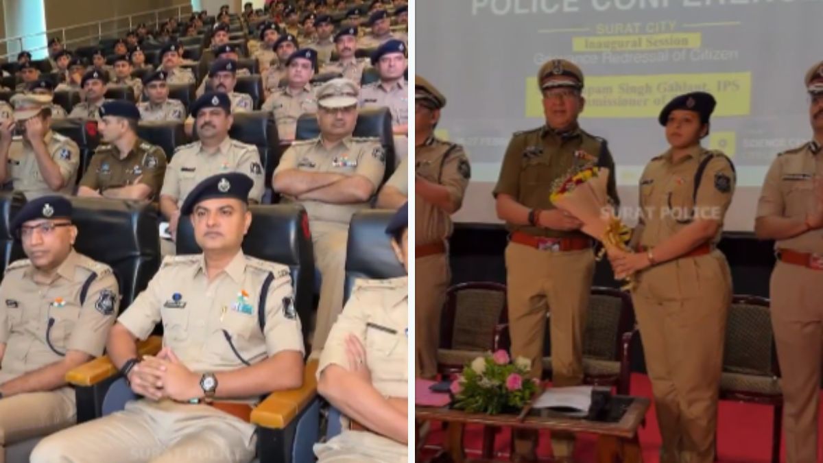 Surat Police Conference 2026, the blunt times