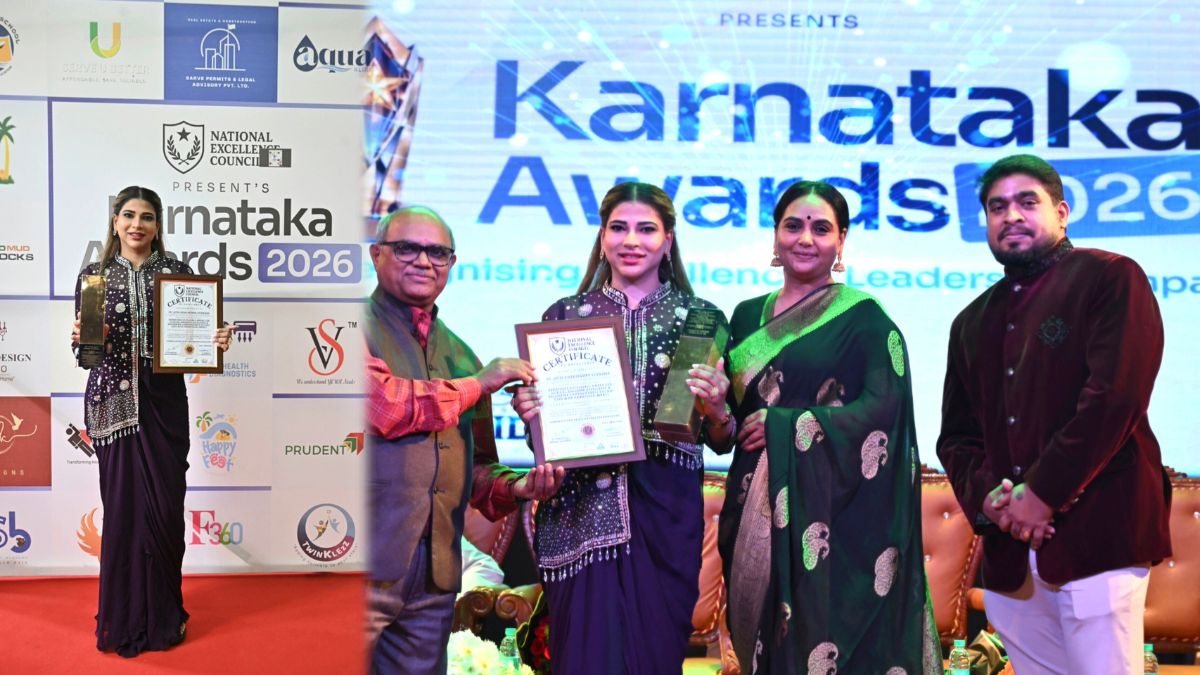 Dr Latha Kiran Krishna Rajendran Karnataka Excellence Award, the blunt times