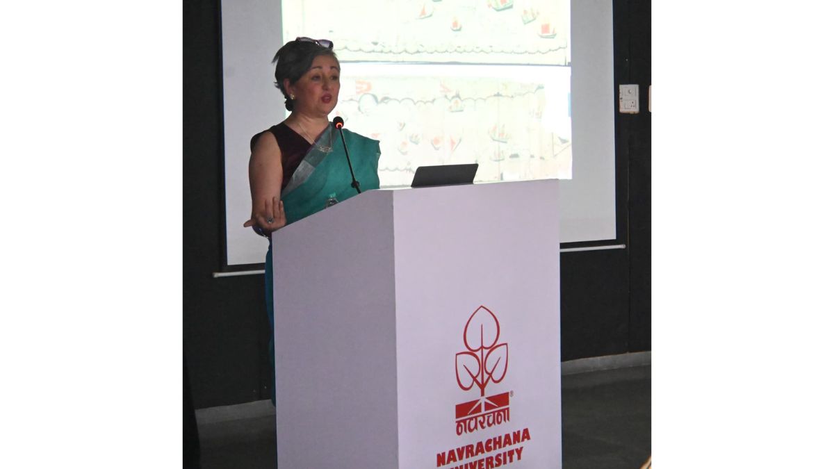 “Mapping the World from Gujarat” by Dr. Samira Sheikh. First edition of the Parekh Lecture Series