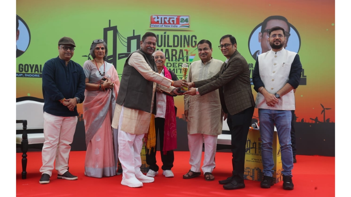 Indore’s Dream Group Awarded by Nitin Gadkari at Prestigious Bharat Leadership Summit-TBT