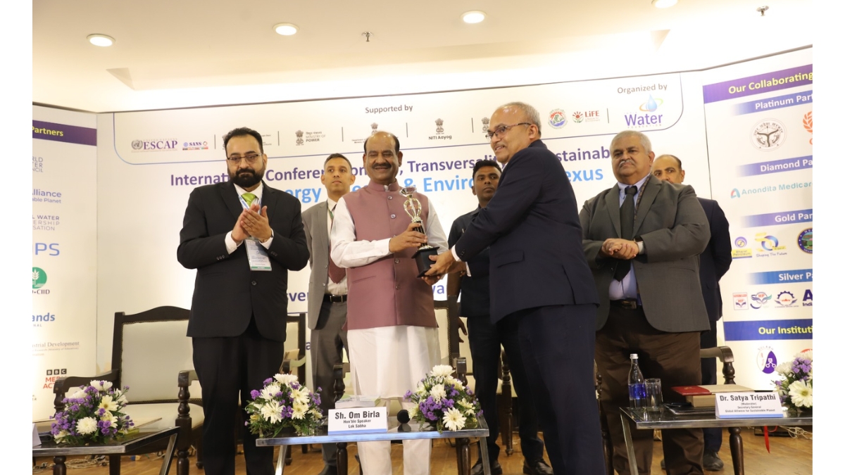 Gujarat Urban Development Mission Honoured with Best Community Impact Project Award at Water Transversality Global Awards and Conclave 2026-TBT