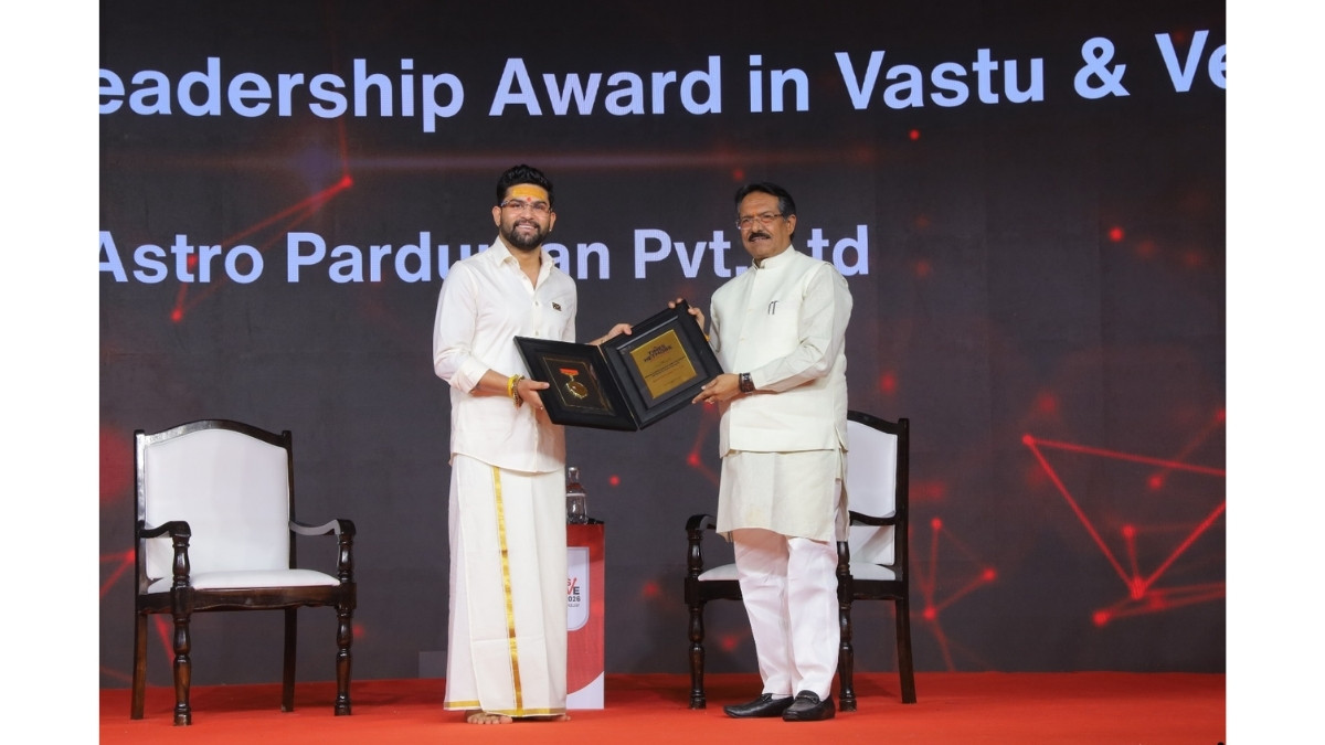 Astro Parduman Wins Global Architectural Leadership Award for Excellence in Vastu & Vedic Sciences 2026 -PNn