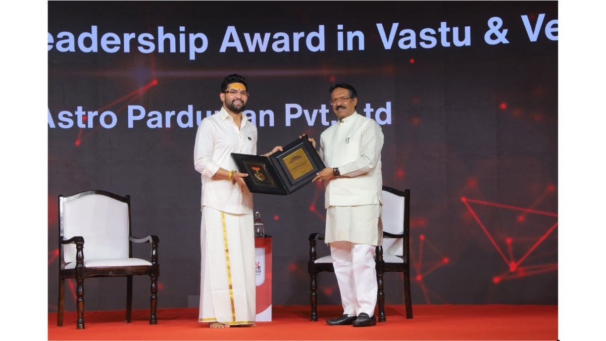 Astro Parduman Wins Global Architectural Leadership Award for Excellence in Vastu & Vedic Sciences 2026 
-PNn