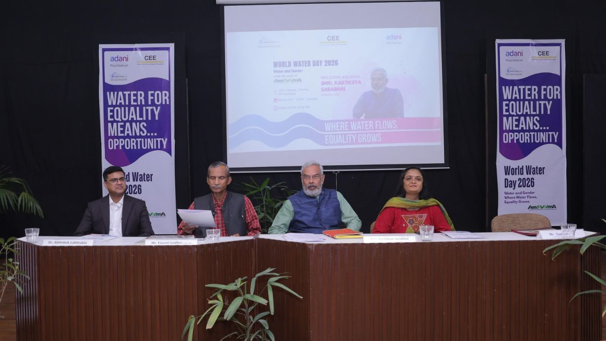 Water security dialogue India Adani Foundation, the blunt times