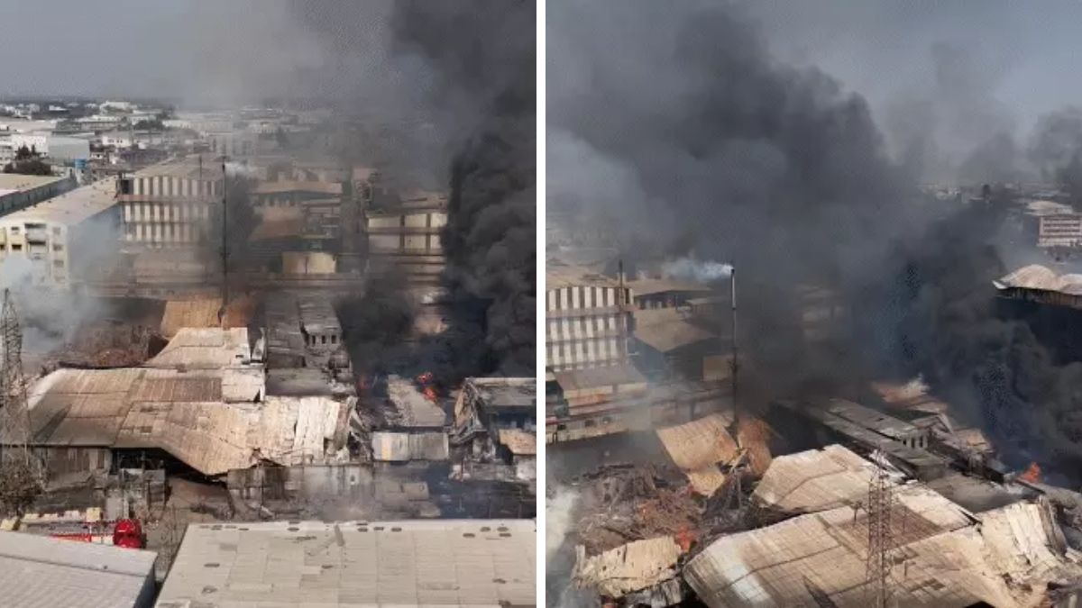 Aether Industries fire Surat, the blunt times