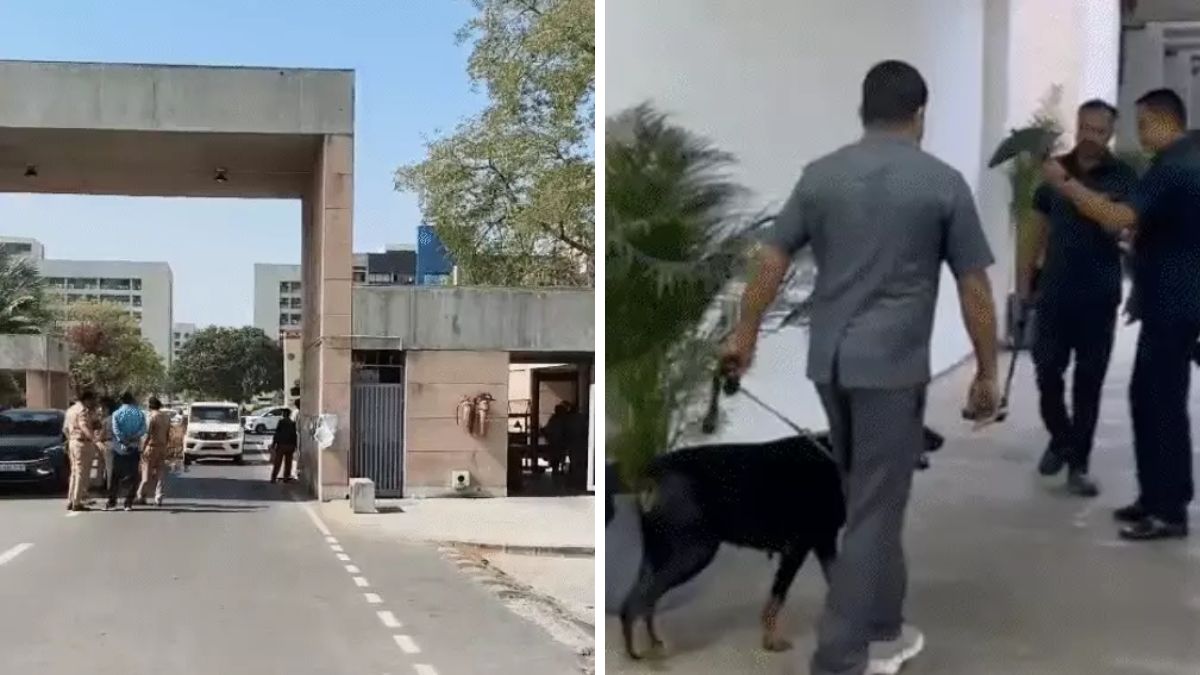 Gujarat Assembly bomb threat, the blunt times