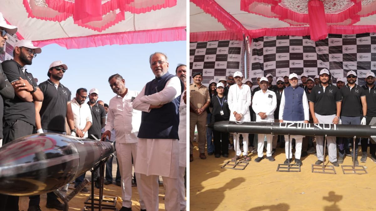 Gujarat first sounding rocket launch, the blunt times