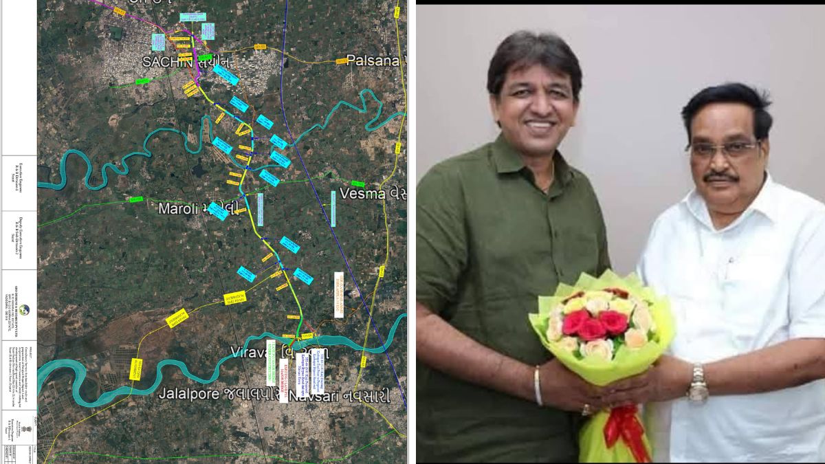 Surat Navsari six lane corridor project, the blunt times