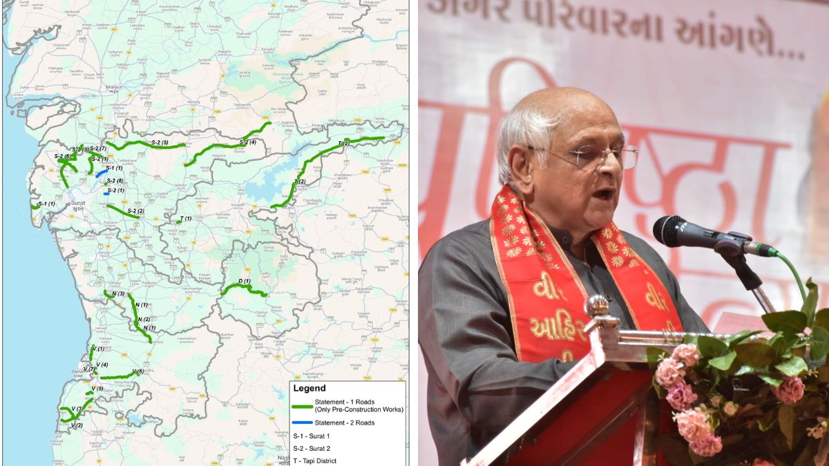 Surat Economic Region road infrastructure projects, the blunt times