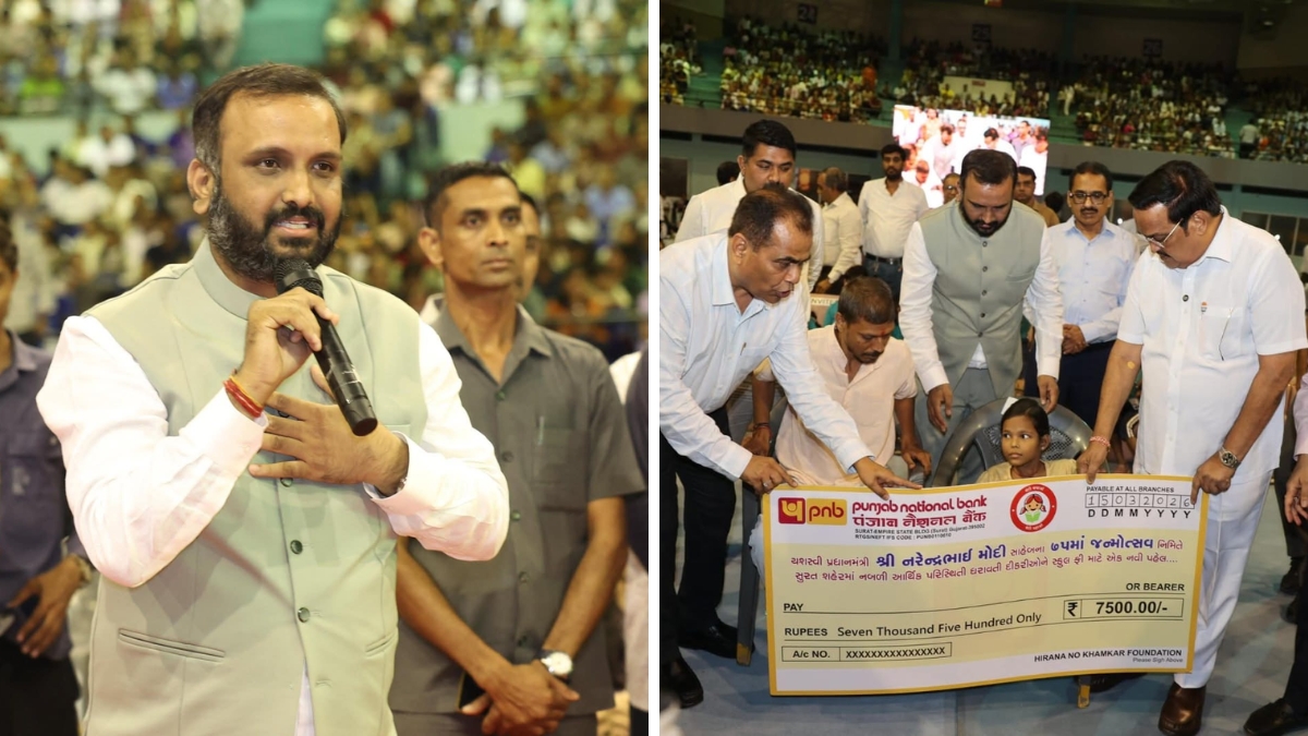 5,100 Girls Get Rs. 7,500 Educational Assistance as Union Minister Of Jal Shakti Of India CR Patil’s Birthday Celebrated with Social Service Initiatives-TBT