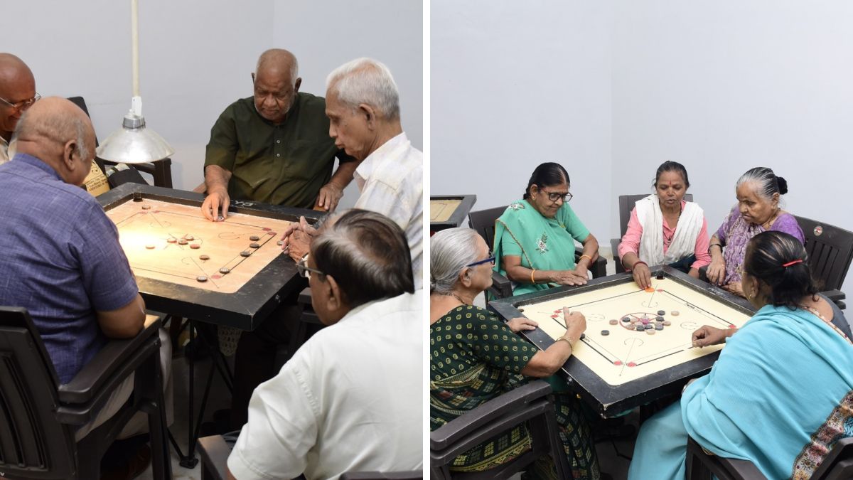 World Happiness Day Vyara senior citizens, the blunt times