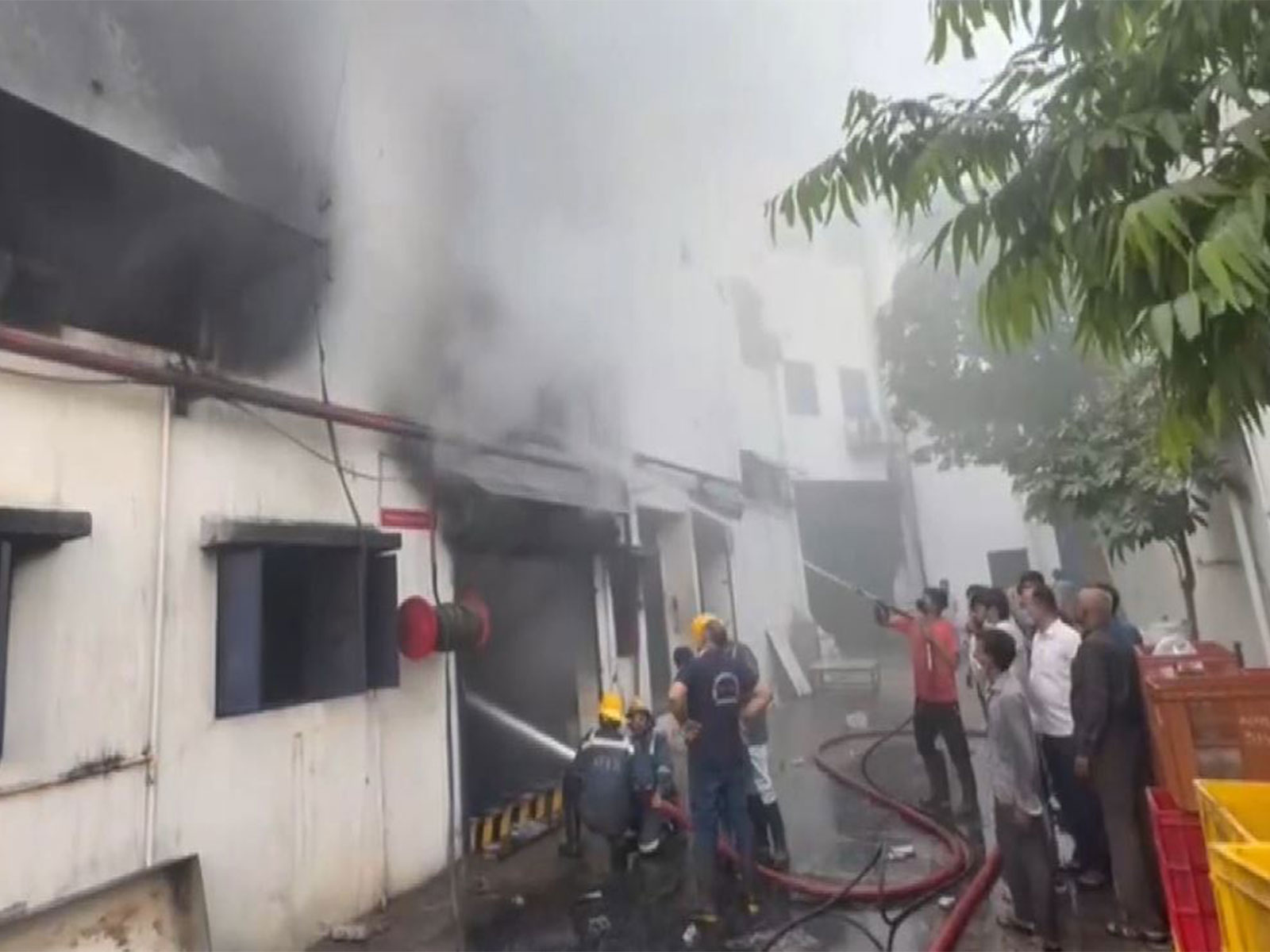 Fire erupts at plastic factory in Ahmedabad; no casualties