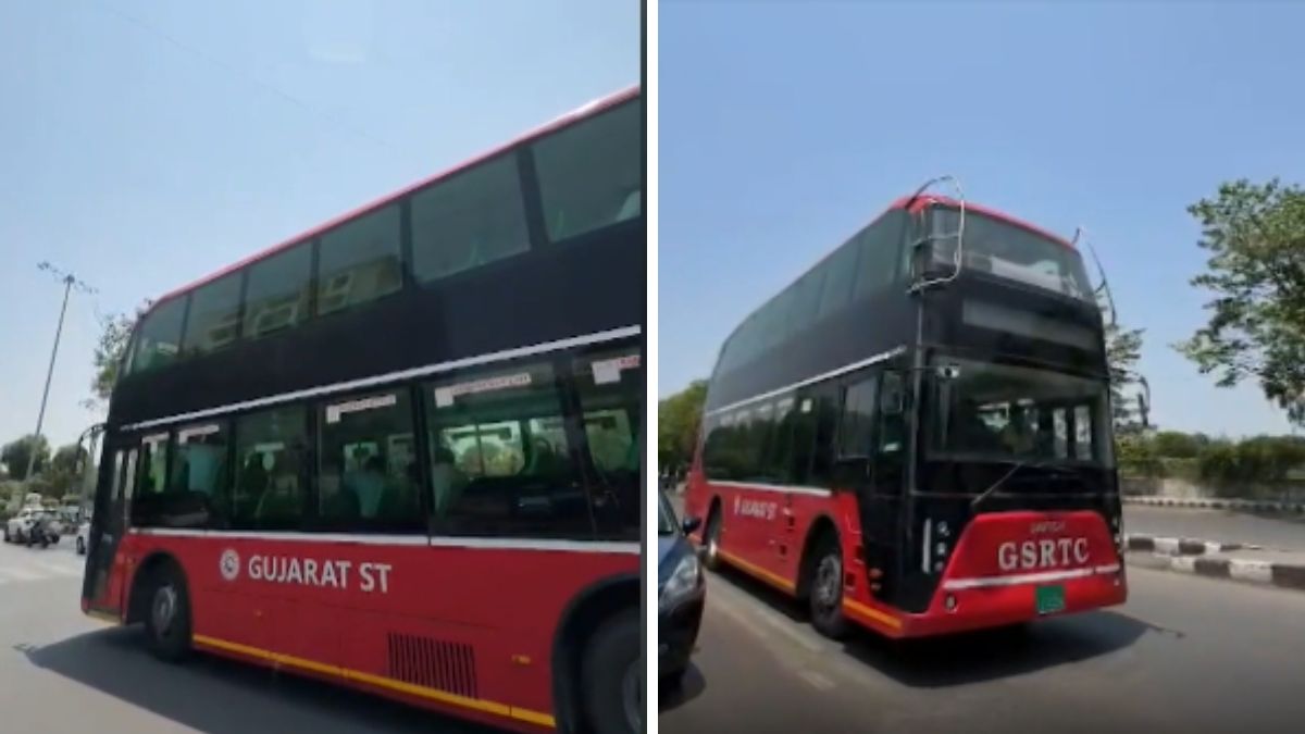 Dumas Sea Face double decker bus Surat, the blunt times