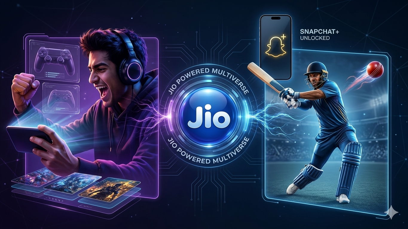 Jio Youth and Gaming Plan With Snapchat+, FanCode and Gemini Pro Launched: Price, Benefits