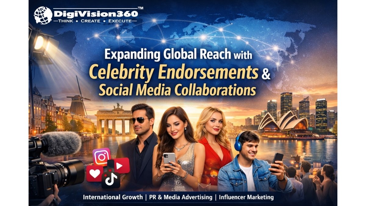 Digivision360 Technologies LLP Expands Global Vision with Celebrity Endorsements and Social Media Collaborations-PNN