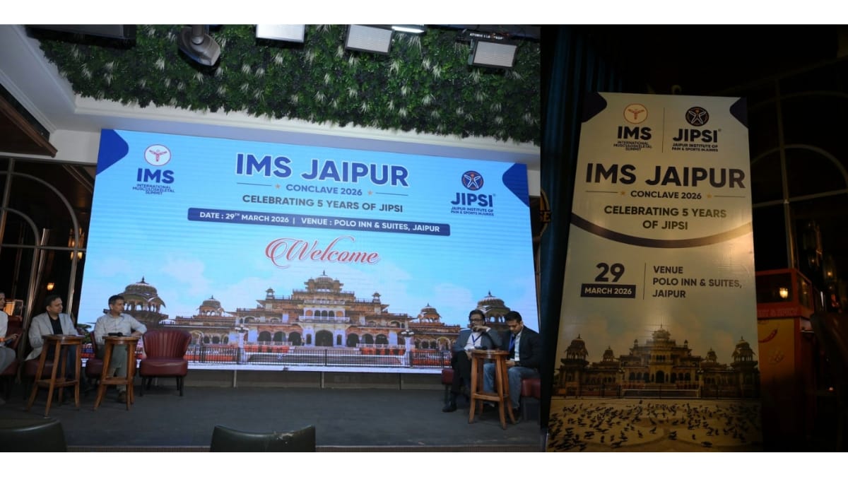 IMS Jaipur Conclave marks the beginning of International Musculoskeletal Summit’s India journey-TBT