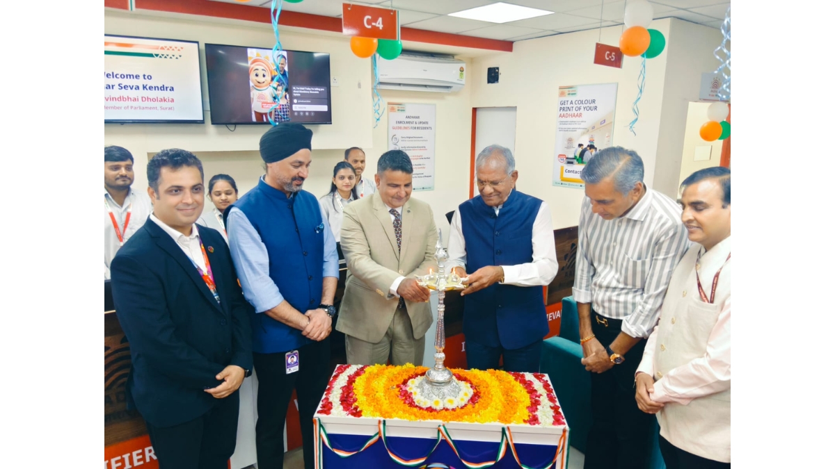 Protean eGov opens Aadhaar Seva Kendra in Surat-PNN