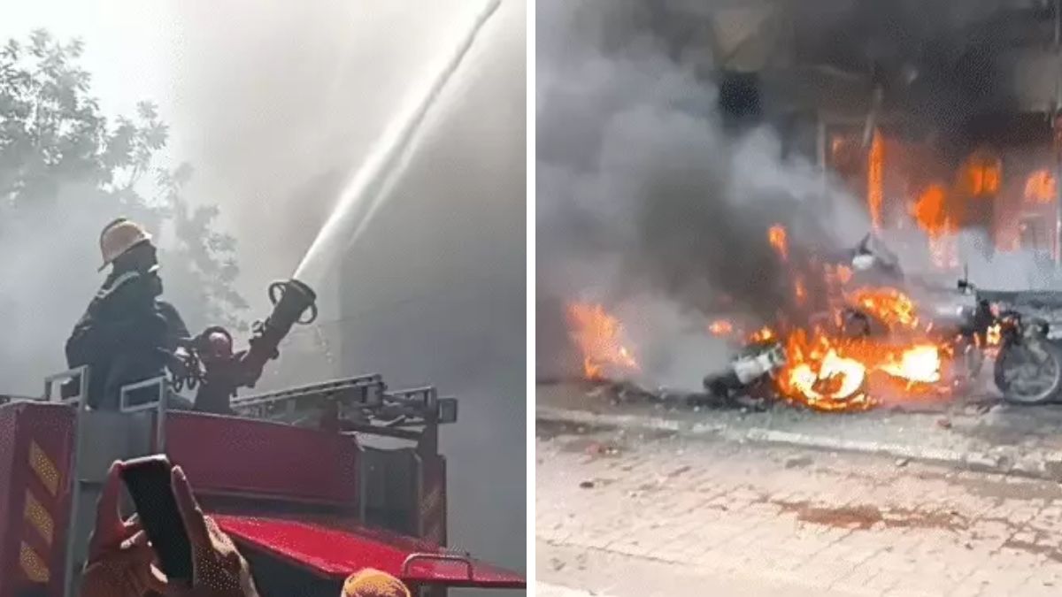 Ahmedabad Shangrila-2 Arcade fire, the blunt times