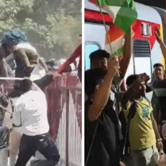 Surat Udhna railway station chaos BJP voters special train, the blunt times